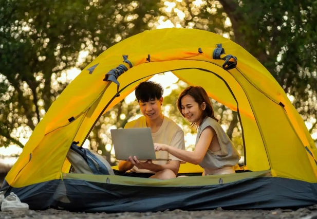 camping with Wi-Fi