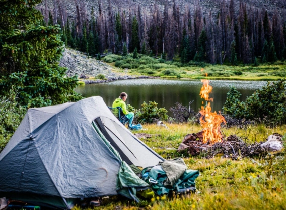 primitive camping sites