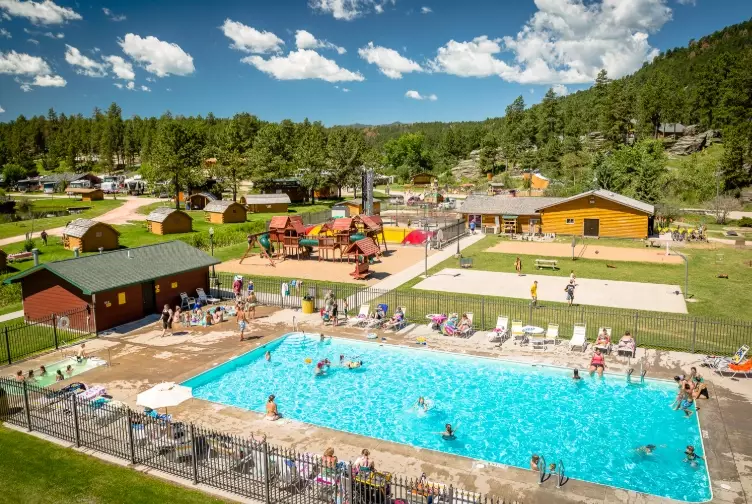 family campgrounds with pools
