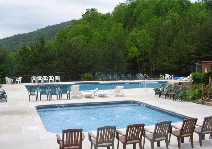 swimming while camping