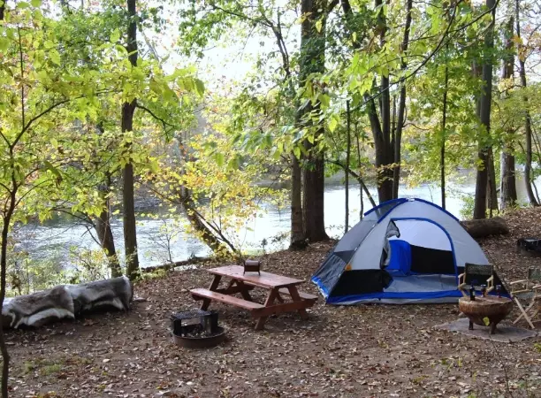 best river camping spots