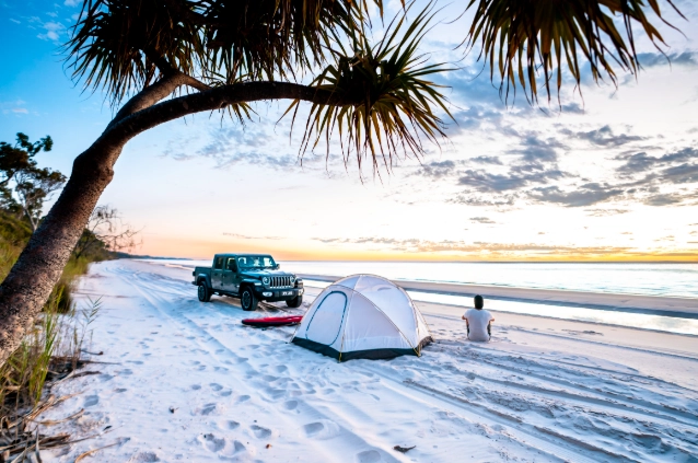 tropical island campgrounds