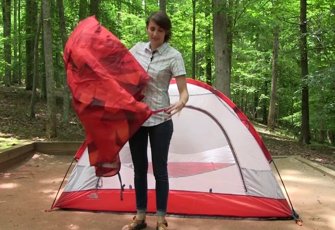 how to set up a tent how to set up a tent