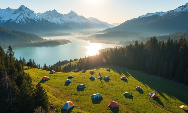 best places to camp in spring