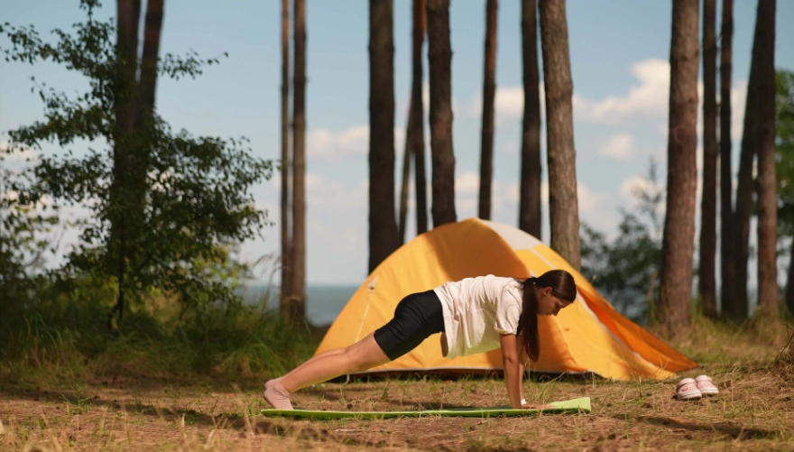 yoga in nature