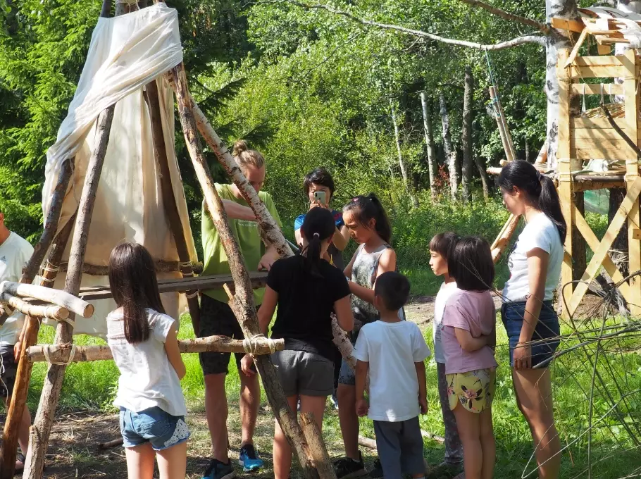 family camping workshops