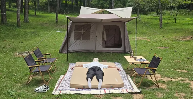 flying with camping gear