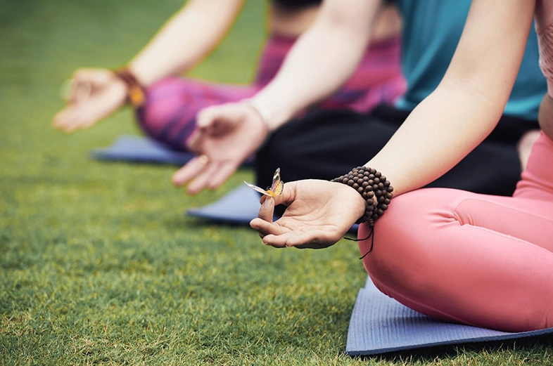yoga in nature