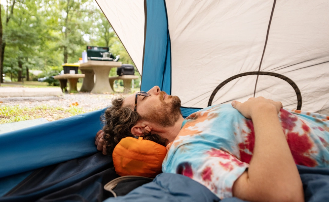 camping in extreme heat