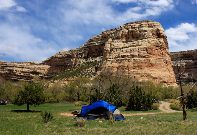 camping near national monuments