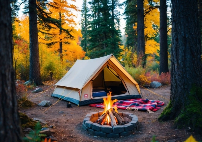 autumn camping destinations