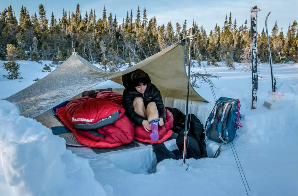 winter camping gear