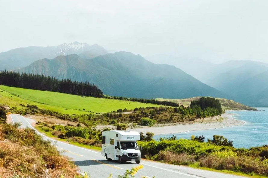 New Zealand camping