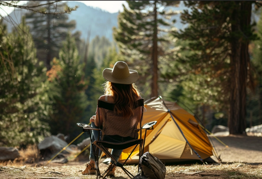 solo traveler camping spots