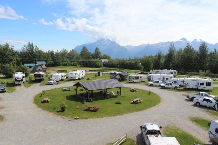 camping in Alaska summer