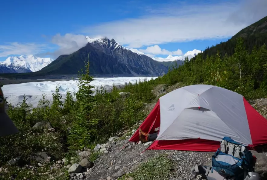 Alaska camping