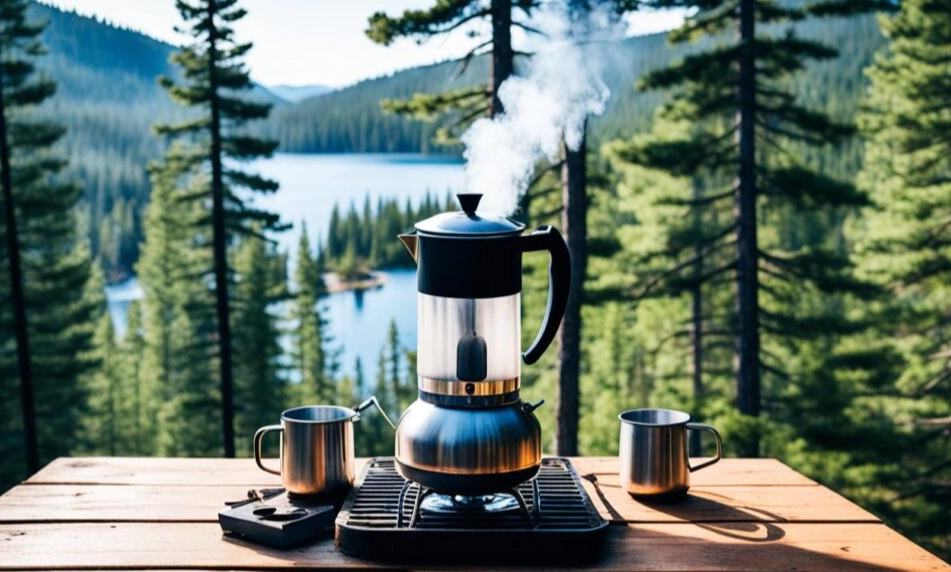 how to make coffee while camping