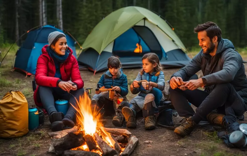 Camping essentials for family