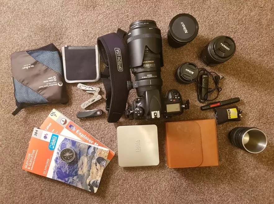 lightweight photography gear