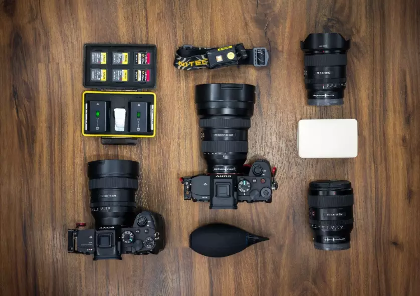 lightweight photography gear