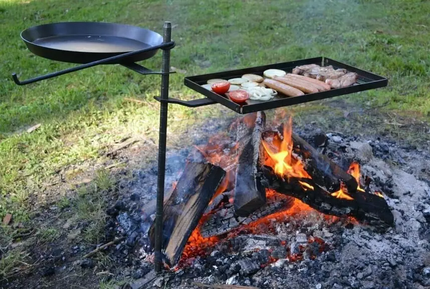 campfire cooking safety
