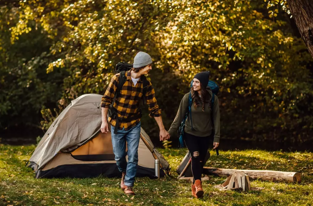 romantic camping ideas