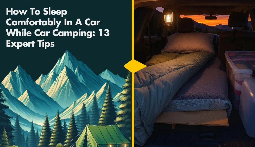 Can I sleep in my car at a camping site?