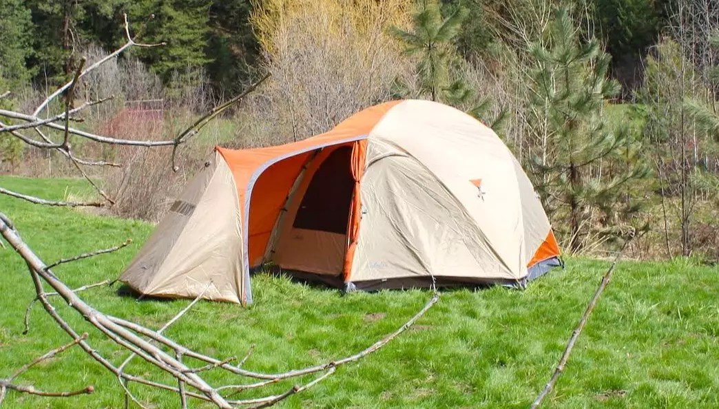 how to set up a tent