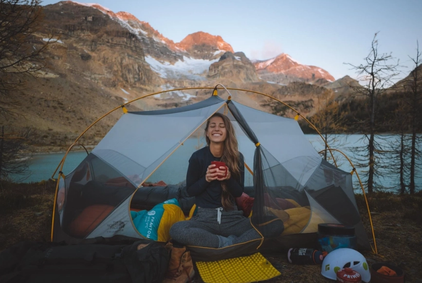 Is it okay to camp alone?