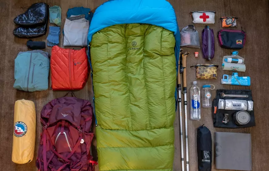 backpacking gear list