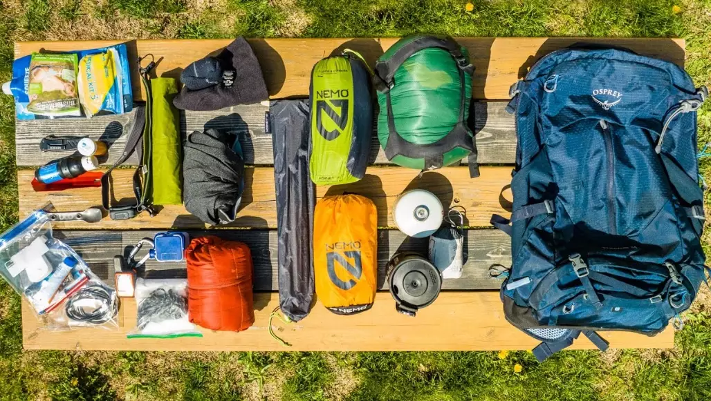 Backpacking camping for beginners
