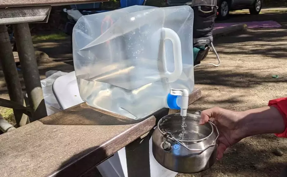 camping water sourcing