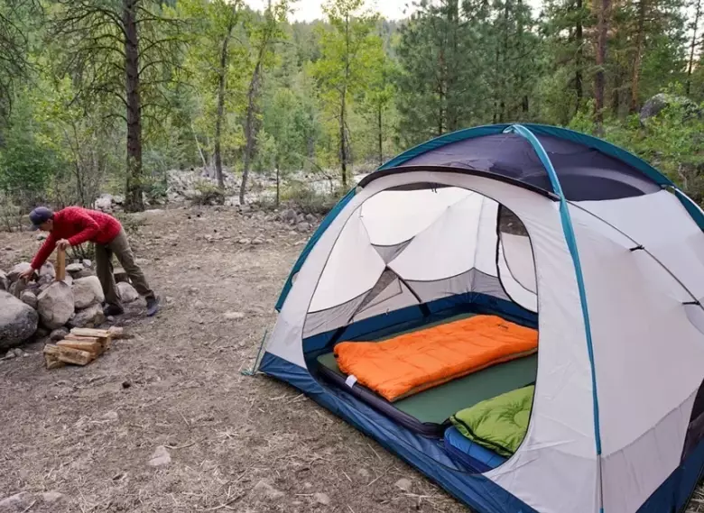 camping physical health
