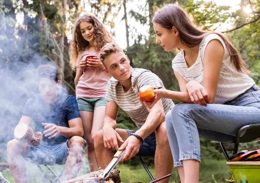 camping benefits