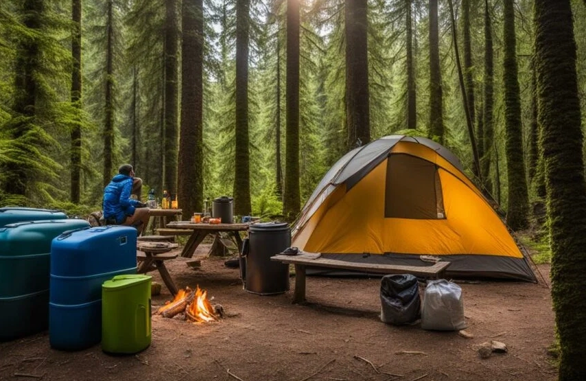 leave no trace camping