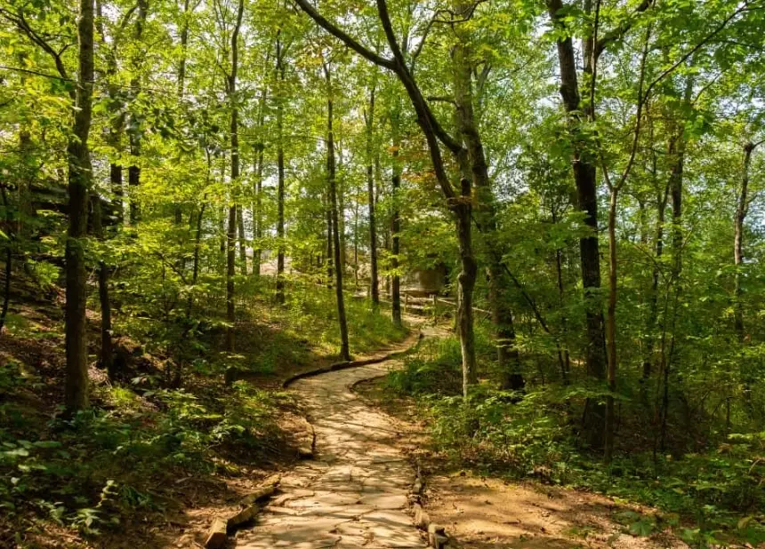 backpacking trails with camping