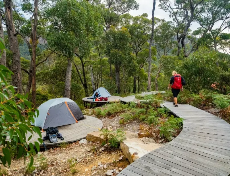 best camping hiking trails